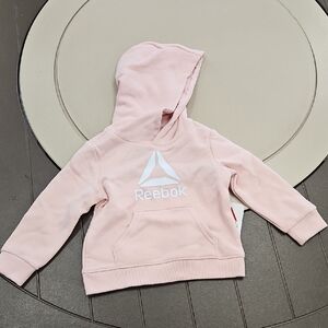 Sporty Reebok Toddler Light Pink Hoodie NWT Size 18 Months